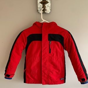 LANDS' END Squall winter jacket. Little boys size M (5/6). Excellent condition!